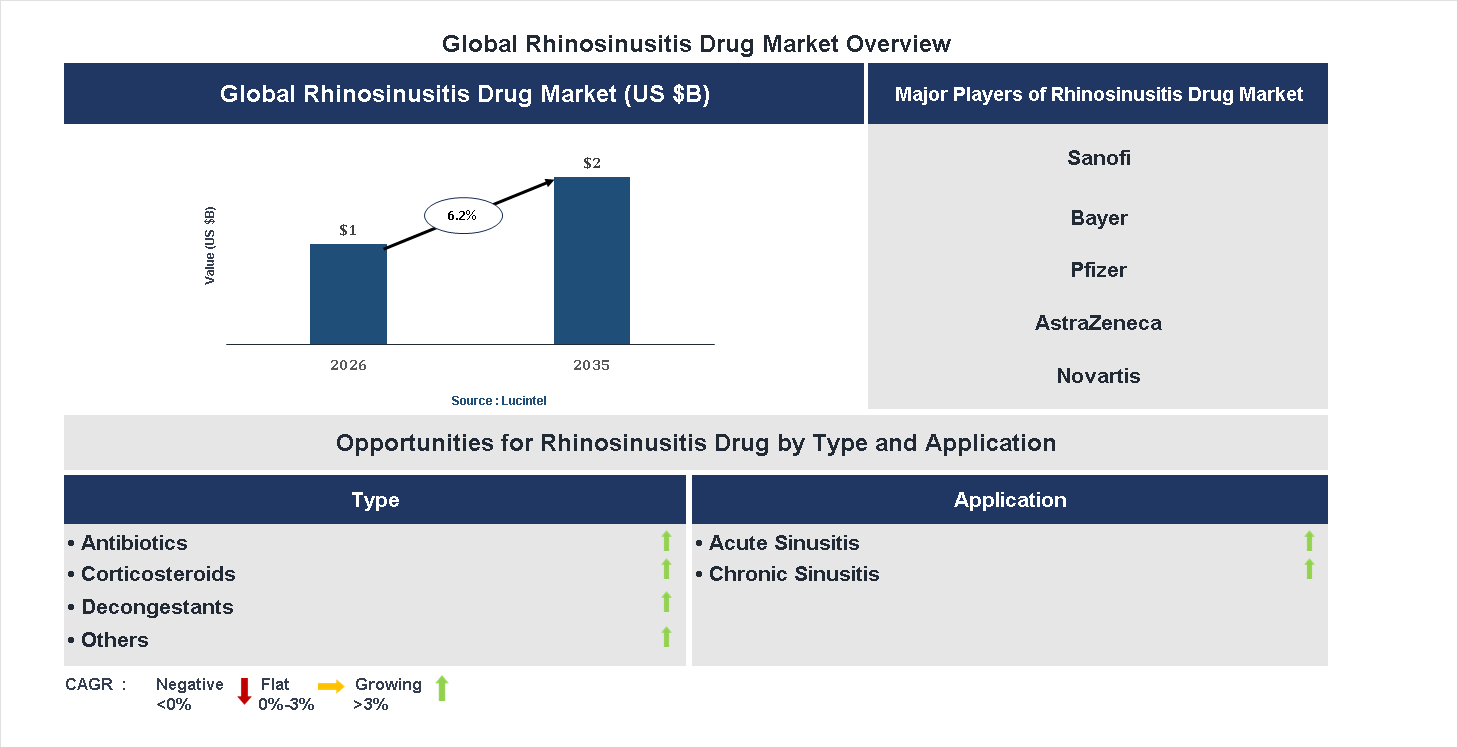 Rhinosinusitis Drug Market Trends and Forecast